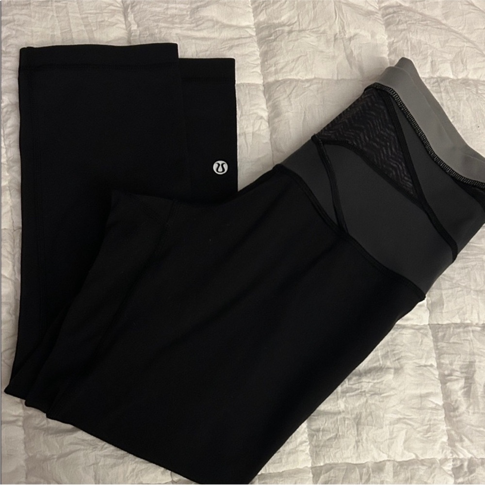Lululemon Wunder Under High-Rise Cropped Leggings in size 8
